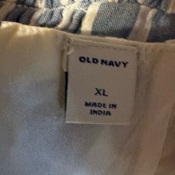 Striped Old Navy Ruffle Dress XL - Picture 13 of 15